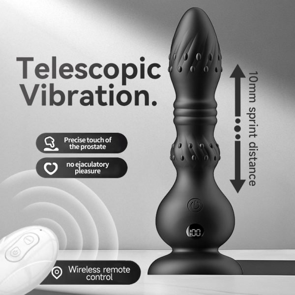 Bullet Vibrator Analplug – Beste Analperlen Wasserdichte Sexspielzeuge für Männer und Frauen – Bild 5