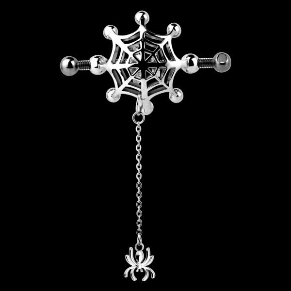 Spider Web Erect Nipple Clamps Sex Toys – Extreme BDSM Strap On für Frauen – Bild 2