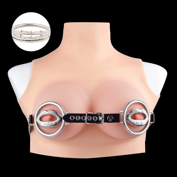 Lippenförmiges große Brüste-Tool – Ein BDSM-Kunstobjekt am Rand der Begierde – Bild 2