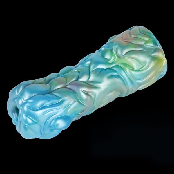 Dual-Ended Silikon Blowjob Taschenmuschi – Fantasy Penis-Massage Milf Sex Spielzeug für Männer – Bild 3