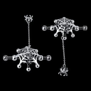Spider Web Erect Nipple Clamps Sex Toys – Extreme BDSM Strap On für Frauen