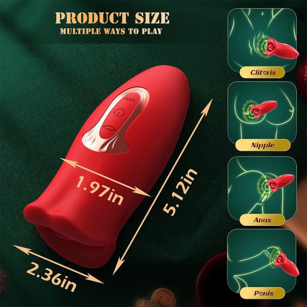 Silikon Vibrator mit Saugfunktion für die Clitoris – Oral Sex Meisterwerk, das menschliche Empfindungen übertrifft – Bild 6