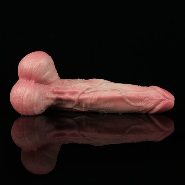 Weiblicher Strap-On Anal Saugnapf Fingern – Überdimensionierte Hoden Realistisches Silikon Sexspielzeug für Frauen – Bild 5