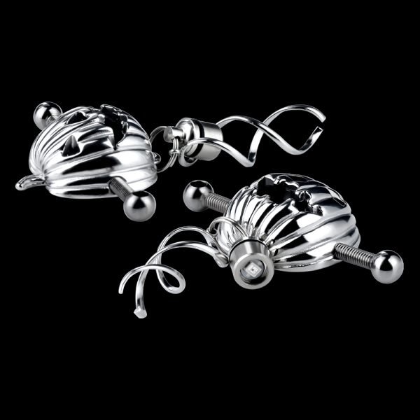 Kürbis-Laternen-Titten-Fick-Seil-Bondage – Leder-Harness und Female BDSM Sex Spielzeuge – Bild 4