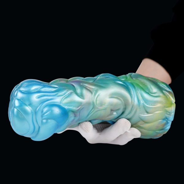 Dual-Ended Silikon Blowjob Taschenmuschi – Fantasy Penis-Massage Milf Sex Spielzeug für Männer – Bild 4