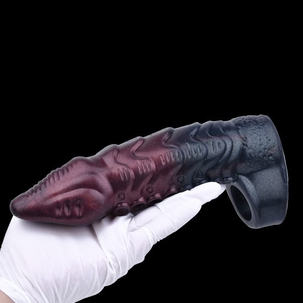 Realistischer Fantasy 8-Zoll Mikropenis – Tentakel Penisbruch-Extender Sexspielzeug für Männer