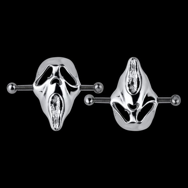 Schädel-Titten-Fick-Bondage-Set – Metallische Kinky Sex Spielzeuge für Frauen – Bild 10