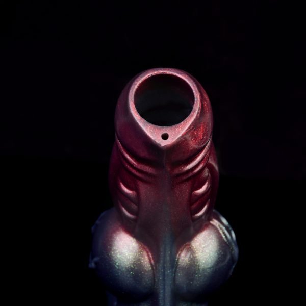 Spritzender Mikropenis Penisschale — Tiefroter Mikropenis-Verlängerer für Männer – Bild 7