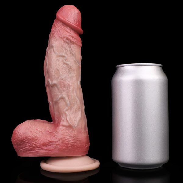 Realistischer Dildo Anal Plug aus Doppelschicht-Silikon – ein Sextoy mit feinfühligem Reiz