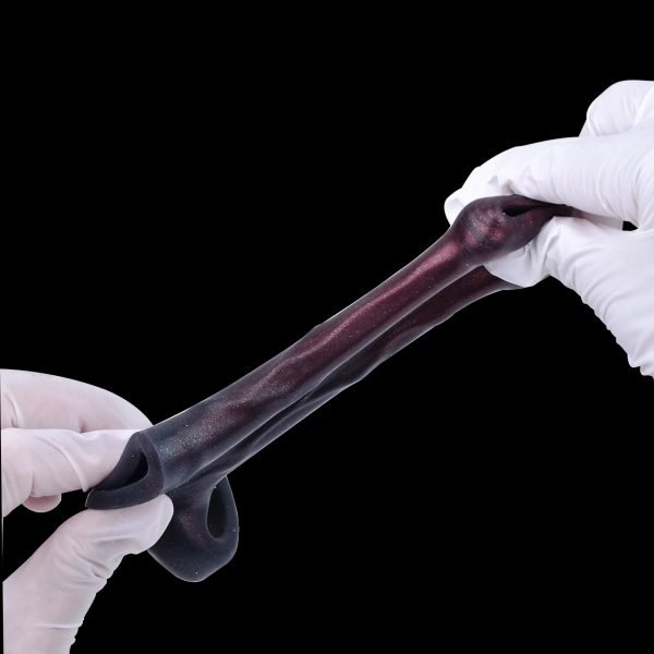 Kurzer Fantasy Penisbruch – Dicker Silikon Cuckolding Männertoy – Bild 8