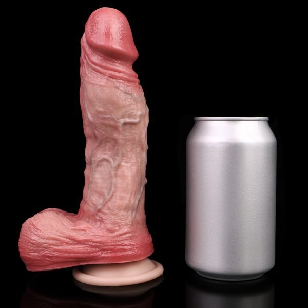 Realistischer Silikon-Dildo – weibliches Masturbationstool mit Saugnapf – Bild 13
