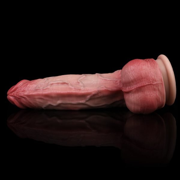 Realistischer Dildo Anal Plug aus Doppelschicht-Silikon – ein Sextoy mit feinfühligem Reiz – Bild 12