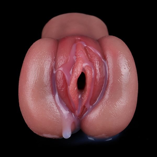 Realistische Silikon Vagina Taschenmuschi – Fantasie Penis Masturbator Sexspielzeug für Männer – Bild 5