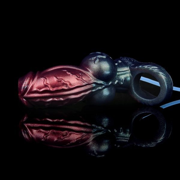 Spritzender Mikropenis Penisschale — Tiefroter Mikropenis-Verlängerer für Männer – Bild 8