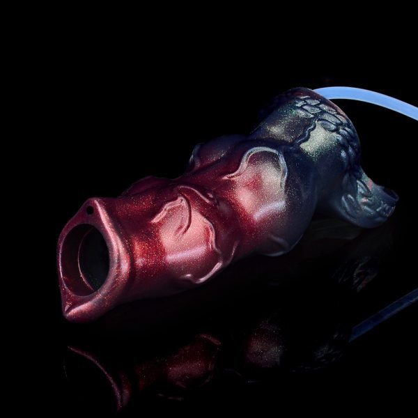 Silikon-Dildo-Mikropenis — Fantasie-Spritzender Mikropenis-Verlängerer für Männer – Bild 5