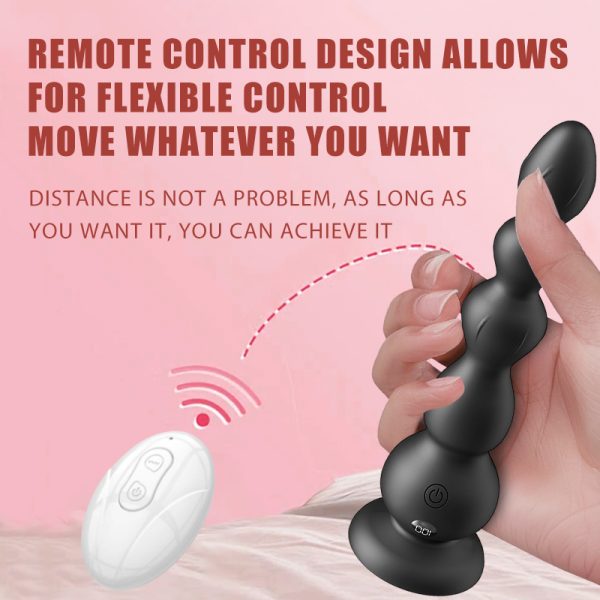 Anal Beads Vibrating Analplug – Fernbedienbarer Vibrator, Sex spiele für Männer & porno für frauen