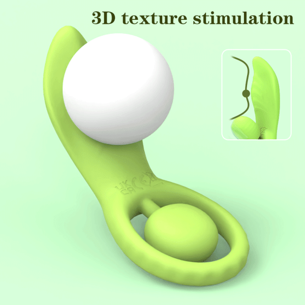 Silikon Vibrations-Penisring mit Fernbedienung – Klitorisstimulator Sexspielzeug für Männer & Frauen