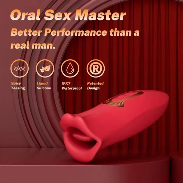 Silikon Vibrator mit Saugfunktion für die Clitoris – Oral Sex Meisterwerk, das menschliche Empfindungen übertrifft – Bild 3