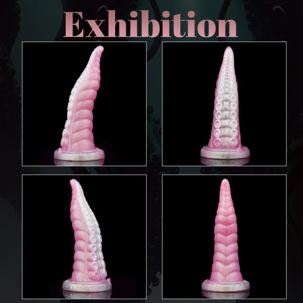 Fantasy Tentakel Anal Dildo mit Saugfuß – Silikon Butt Plug Sexspielzeug für Frauen – Bild 8