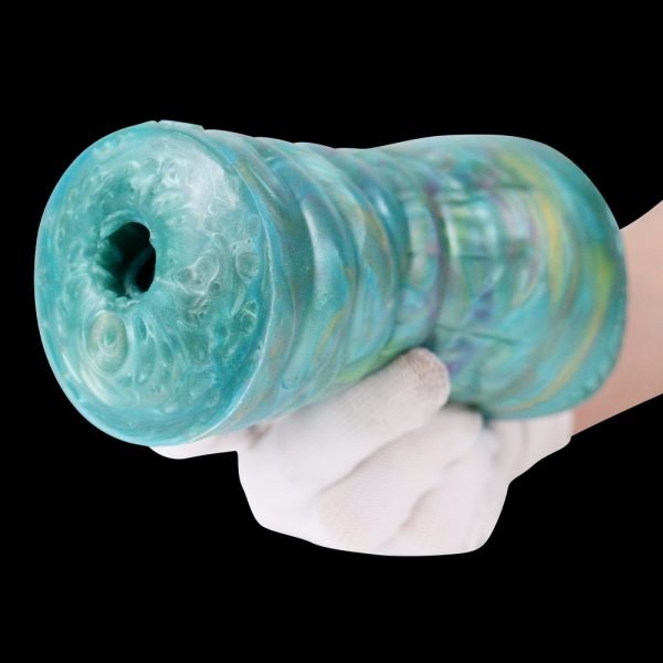 Silikon Penis-Massage Taschenmuschi Erwachsene Spielzeug – Stimulation Muschi Lecken Sexspielzeug für Männer – Bild 8