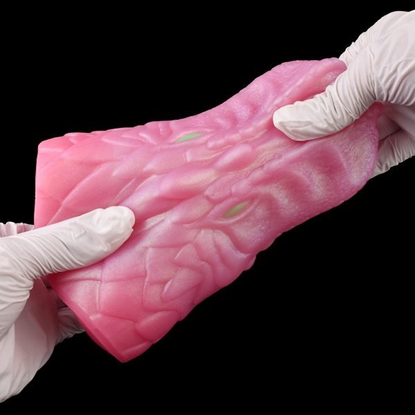 Drachenkopf Fantasy Taschenmuschi – Silikon-Muschi Lecken Blowjob für Männer – Bild 2