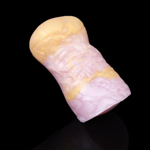 Peach Stallion Penis Massage Taschenmuschi – Fantasy Silikon Vagina Männlicher Masturbator – Bild 5