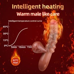 Wasserdichter G-Punkt Vibrating Thrusting Dildo – Clit Orgasmus Kontrolle für Frauen