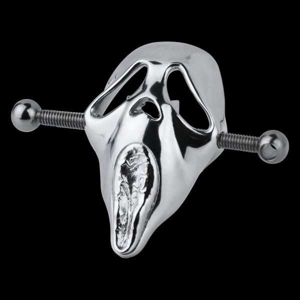 Schädel-Titten-Fick-Bondage-Set – Metallische Kinky Sex Spielzeuge für Frauen – Bild 3