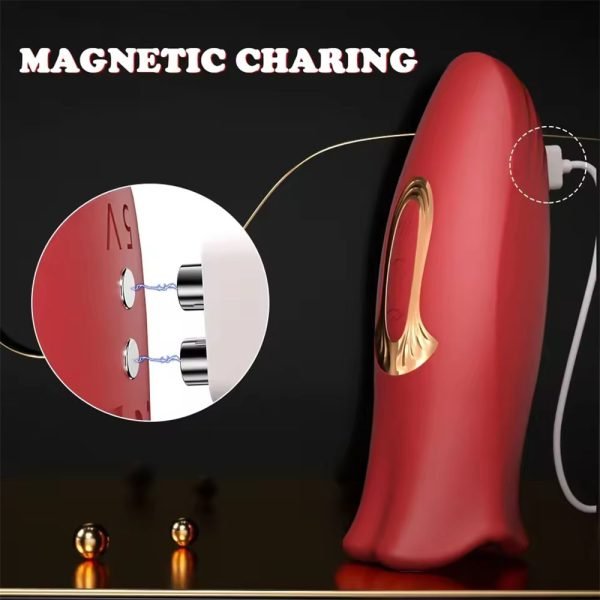 Silikon Vibrator mit Saugfunktion für die Clitoris – Oral Sex Meisterwerk, das menschliche Empfindungen übertrifft – Bild 4