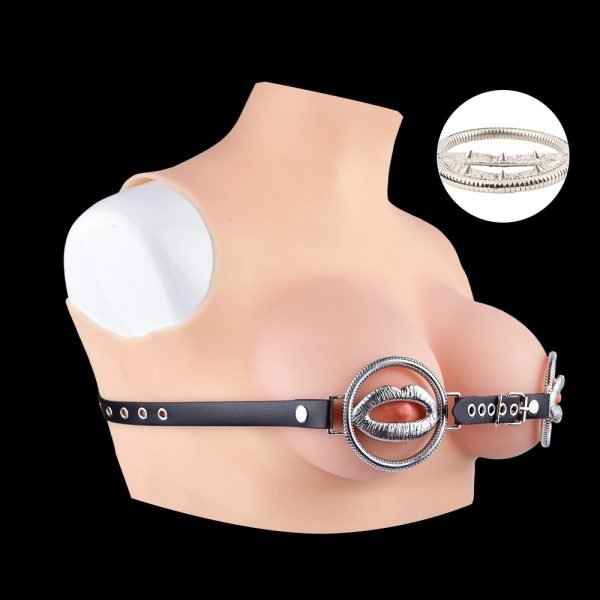 Lippenförmiges große Brüste-Tool – Ein BDSM-Kunstobjekt am Rand der Begierde – Bild 3