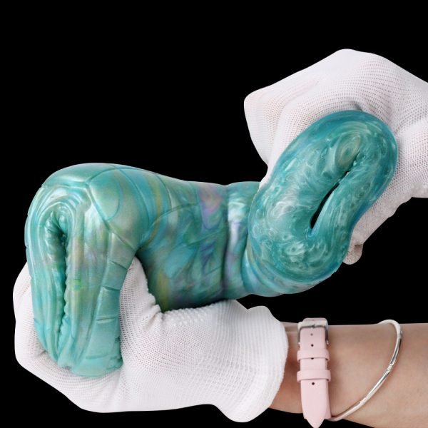 Silikon Penis-Massage Taschenmuschi Erwachsene Spielzeug – Stimulation Muschi Lecken Sexspielzeug für Männer – Bild 9