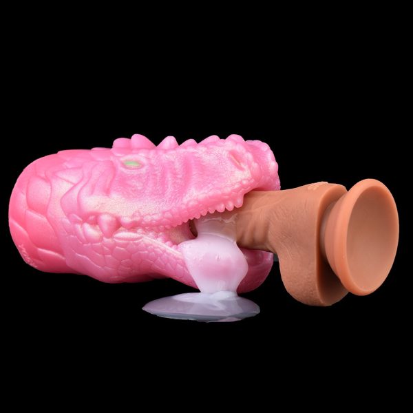 Drachenkopf Fantasy Taschenmuschi – Silikon-Muschi Lecken Blowjob für Männer – Bild 4