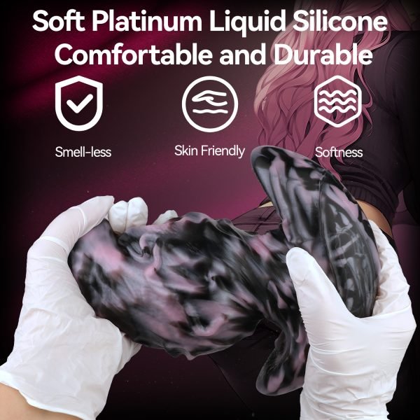 Anker-inspirierter Anal Butt Plug Vibrator – Strap-On Fantasy Silikon Dildo Kinky Sexspielzeug – Bild 4