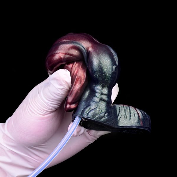 Spritzender Mikropenis Penisschale — Tiefroter Mikropenis-Verlängerer für Männer – Bild 10