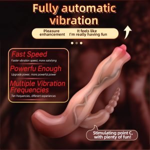 Fantasy Beaded Dildo Vibrator – Clitoris Stimulator für Frauen