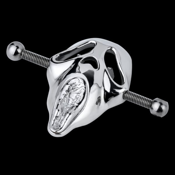 Schädel-Titten-Fick-Bondage-Set – Metallische Kinky Sex Spielzeuge für Frauen – Bild 5