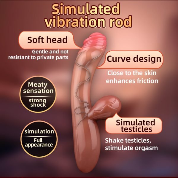 Silicone Klitoris Vibrator Dildos – Mehrfache sensorische Stimulation für Frauen – Bild 9