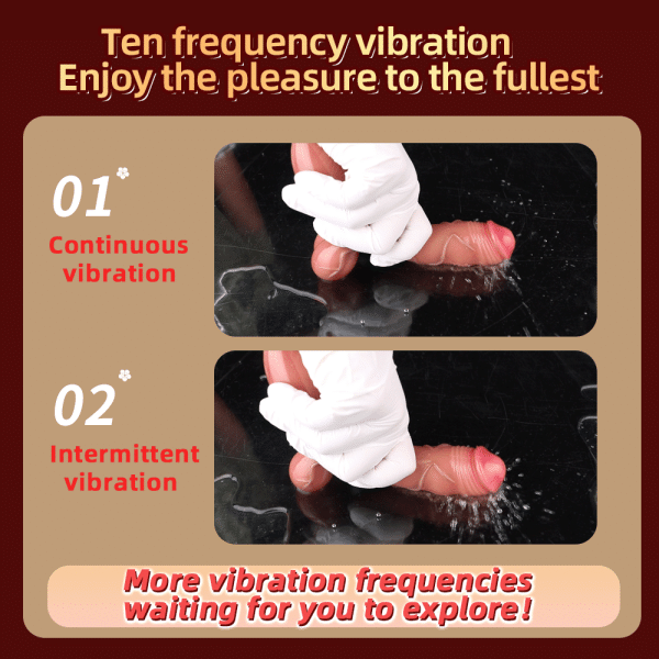 Silicone Klitoris Vibrator Dildos – Mehrfache sensorische Stimulation für Frauen – Bild 8