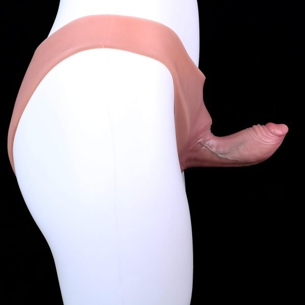 Fantasy Mikropenis-Höschen – Silikon 11,5 cm Micropenis-Verlängerung Einführbare Sexspielzeuge für Männer – Bild 6