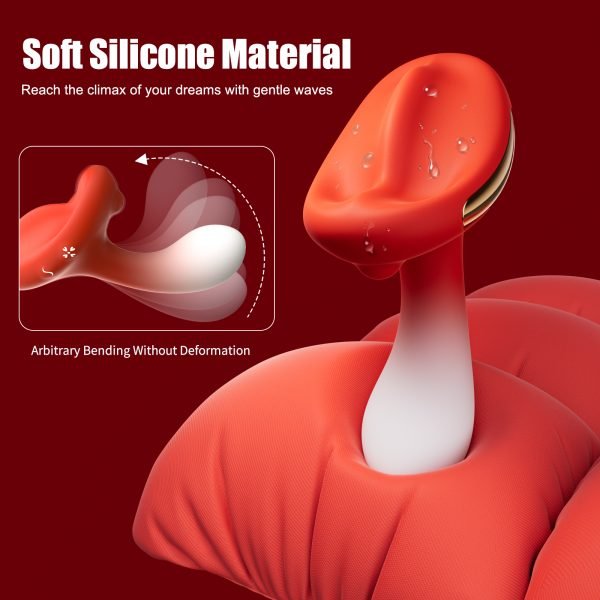 Magic Wand Butt Plug mit Doppelvibrator – Doppel-Vibrator-Massager-Masturbation-Sexspielzeug für Frauen – Bild 6