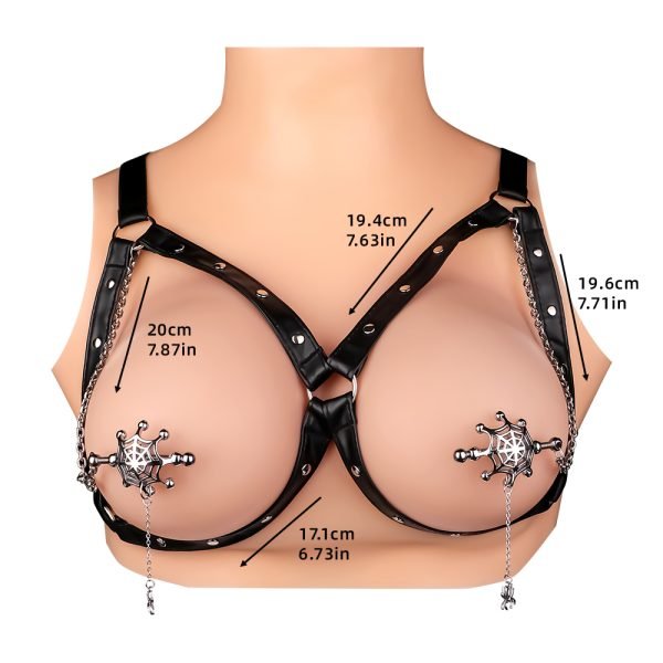 Spider Web Erect Nipple Clamps Sex Toys – Extreme BDSM Strap On für Frauen – Bild 10