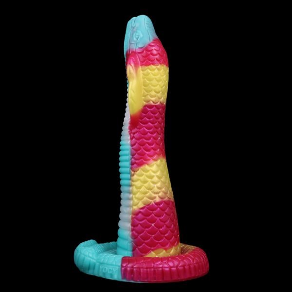 Riesige Fantasy Bad Dragon Dildos – Regenbogen Silikon Saugnapf Anal Sexspielzeuge – Bild 2