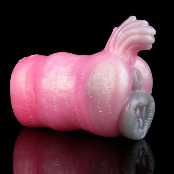 Wolf Sister Silikon-Muschi Lecken Taschenmuschi – Fantasievolle Texturen Blowjob für Männer – Bild 5