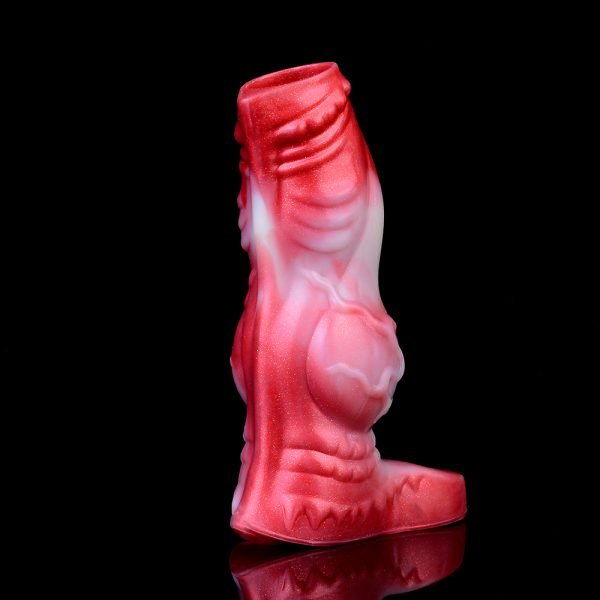 Fantasie-Mikropenis – Blutroter Farbverlauf, passend für 14 cm Penisse – Bild 2