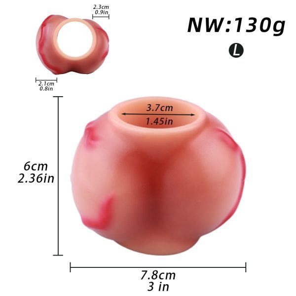 Fantasie Silikon Hund-Mikropenis – Kontrolle über Verlängerung und Verdickung, ein männliches Lustwerkzeug – Bild 2