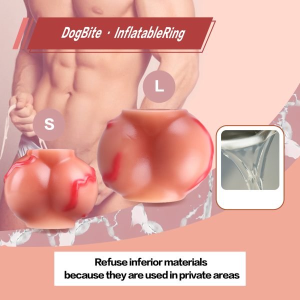 Fantasie Silikon Hund-Mikropenis – Kontrolle über Verlängerung und Verdickung, ein männliches Lustwerkzeug – Bild 5