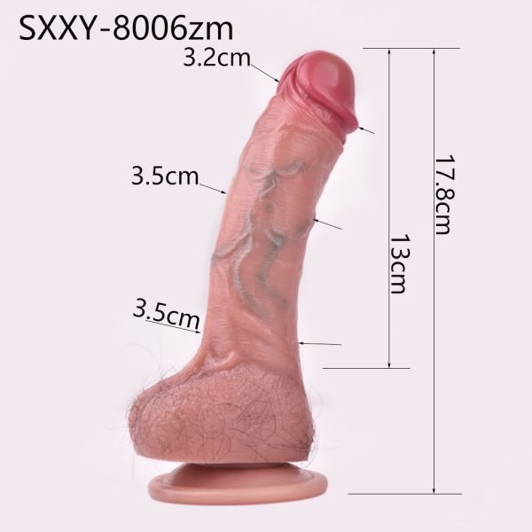 Saugfuß Realistischer Dildo – G-Punkt und Analstimulation girl masturbating – Bild 5