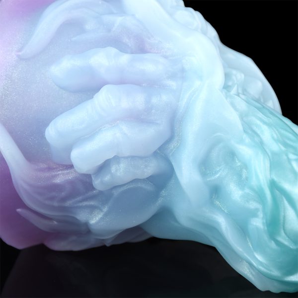 Fantasy Silikon Strap-On Dildos – Blaue Tentakel Saugnapf Butt Plug für Frauen Sexspielzeuge – Bild 6