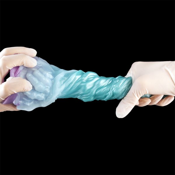 Fantasy Silikon Strap-On Dildos – Blaue Tentakel Saugnapf Butt Plug für Frauen Sexspielzeuge – Bild 7