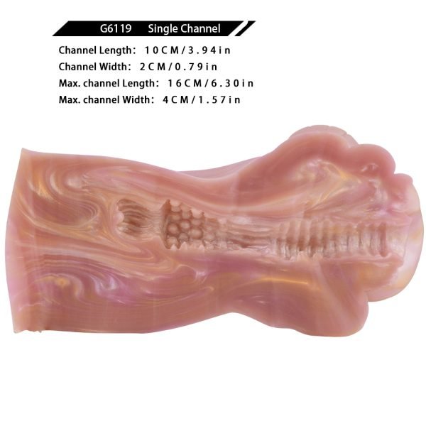 Peach Sheep Silikon Vagina Taschenmuschi – Beste Masturbator Tasse Sexspielzeug für Männer – Bild 8